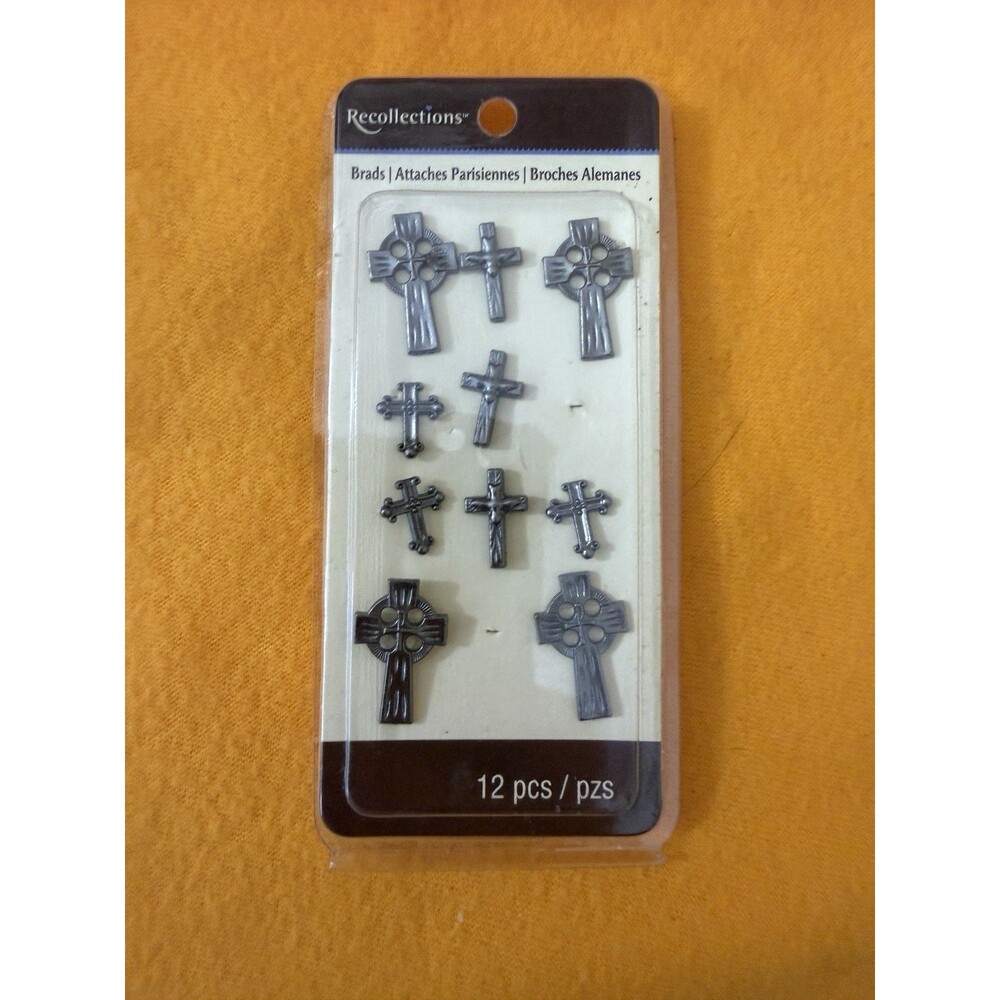 Recollections cross-shaped brads